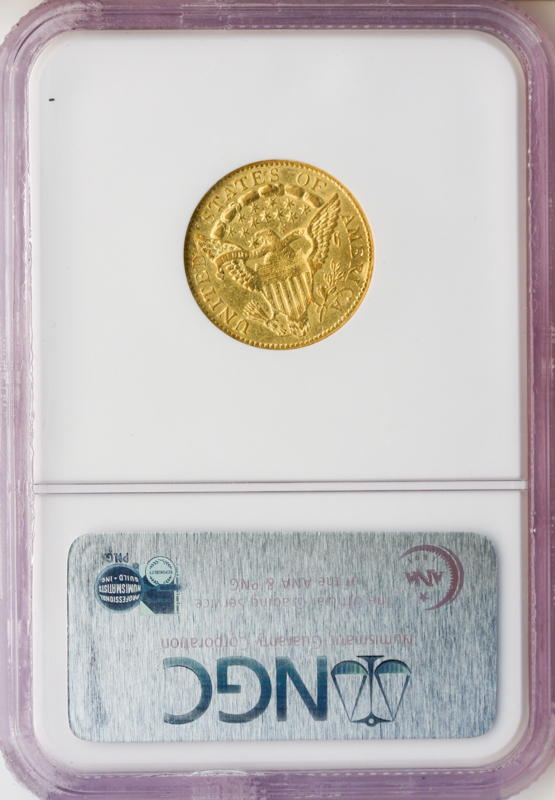 1807 $2 1/2 Capped Bust NGC AU55