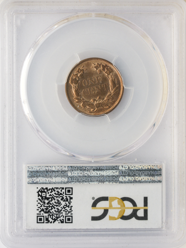 1857 Flying Eagle Cent PCGS MS65 CAC 1857 Flying Eagle Cent PCGS MS65 CAC