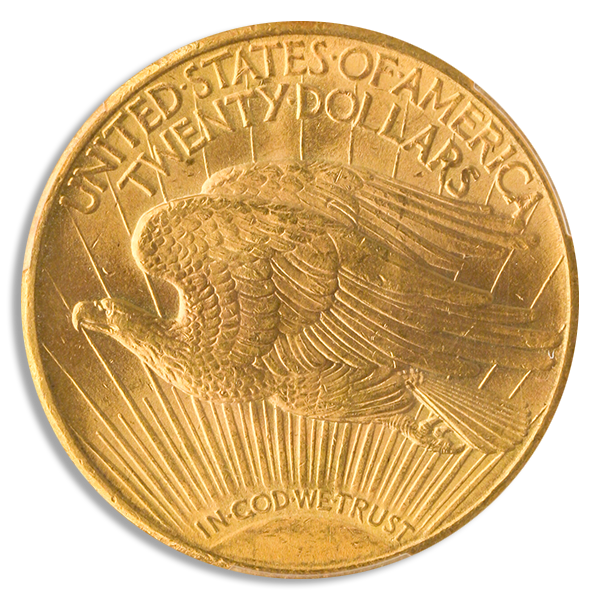 1915-S $20 Saint Gaudens Gold Coin PCGS MS65 CAC 1915-S $20 Saint Gaudens Gold Coin PCGS MS65 CAC
