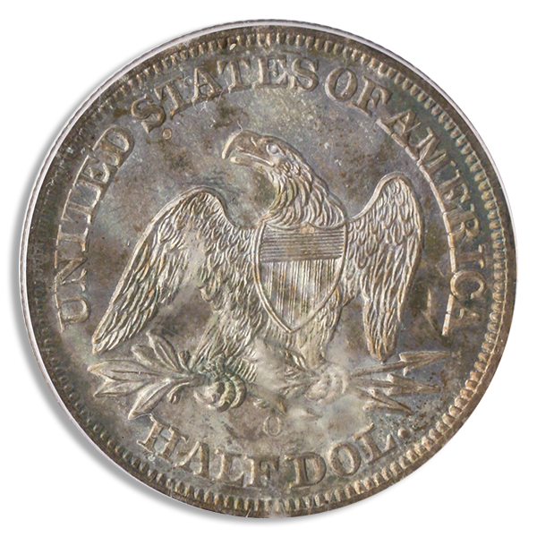 1850-O Seated Liberty Half Dollar PCGS MS66 CAC 1850-O Seated Liberty Half Dollar PCGS MS66 CAC