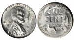 The 1943 Lincoln Cent struck over a struck 1943 Mercury Dime.