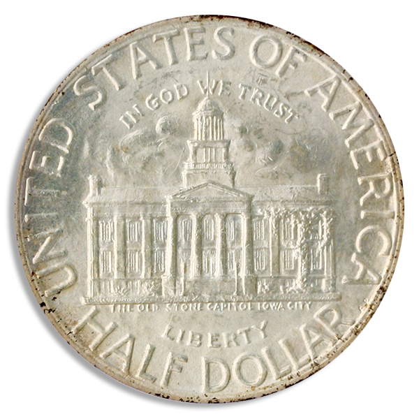 1946 Iowa Silver Commemorative Half Dollar PCGS MS66 1946 Iowa Silver Commemorative Half Dollar PCGS MS66