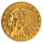 1909-D $5 Indian NGC MS65