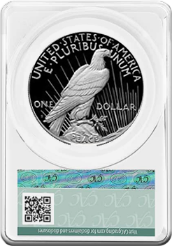 2023-S Peace Dollar CAC Graded PR70DCAM First Day 2023-S Peace Dollar CAC Graded PR70DCAM First Day