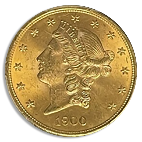 1900 $20 Liberty PCGS MS64 CAC + 1900 $20 Liberty PCGS MS64 CAC +