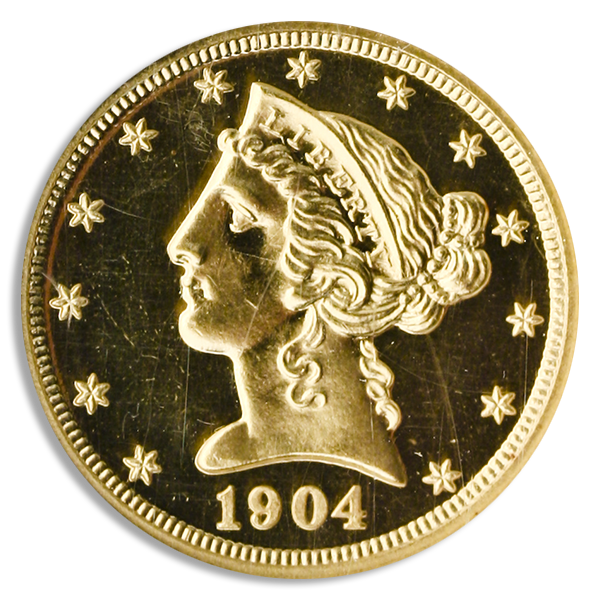 1904 $5 Liberty NGC Cameo PR66 CAC