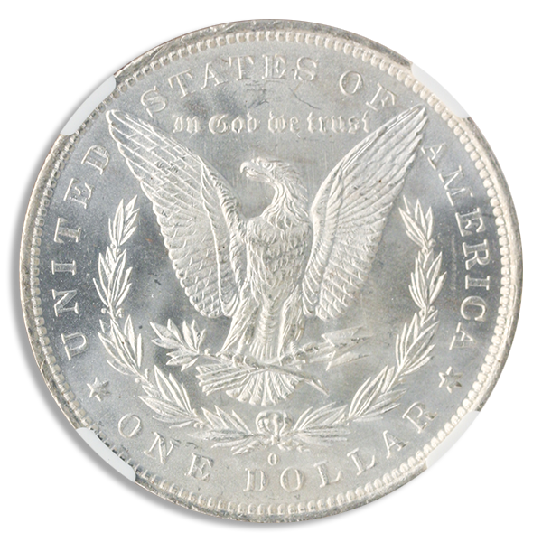 1883-O Morgan $1 NGC MS66 CAC
