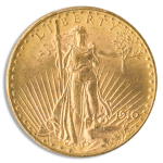 1910-S $20 Saint Gaudens PCGS MS63 CAC