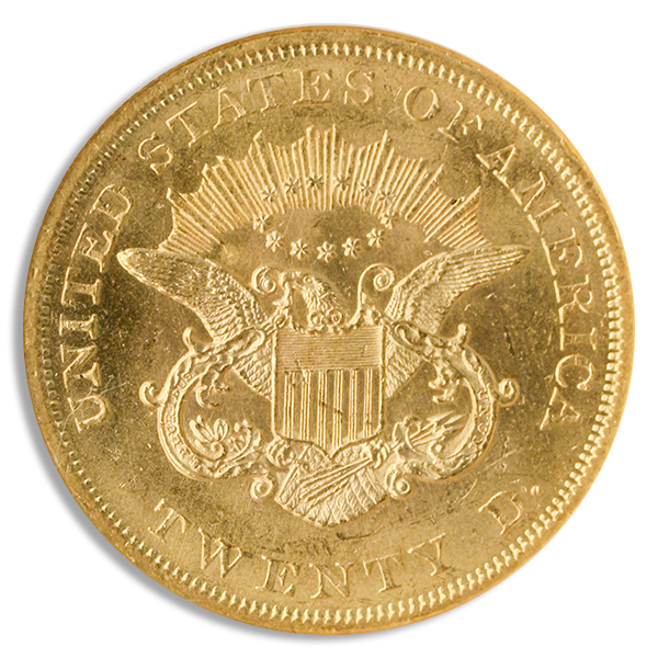 1861 $20 Liberty SS REPUBLIC NGC MS61 1861 $20 Liberty SS REPUBLIC NGC MS61