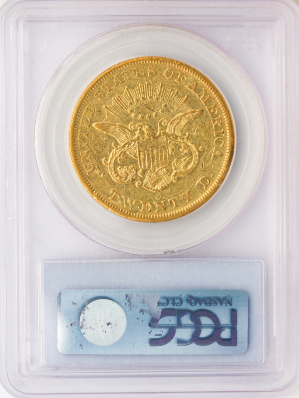 1850-O $20 Liberty PCGS XF45 CAC 1850-O $20 Liberty PCGS XF45 CAC