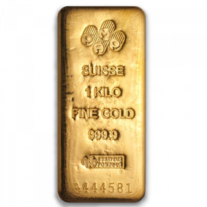 1 Kilo Gold Bar (Types and Conditions Vary)