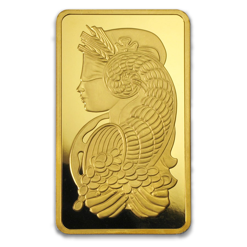 10 oz Gold Bar (Types Vary)