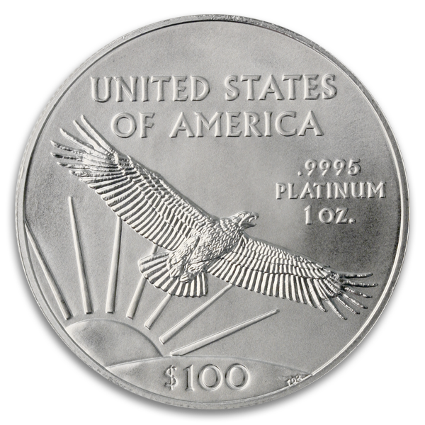 Any Date 1 oz American Platinum Eagle (BU, Dates Vary)