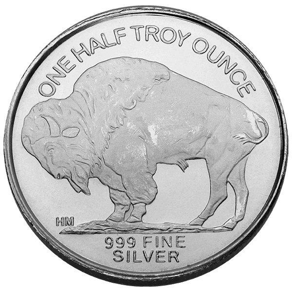 1/2 oz Silver Round (Types Vary)