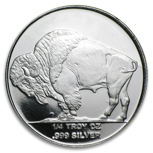 1/4 oz Silver Round (Types Vary)