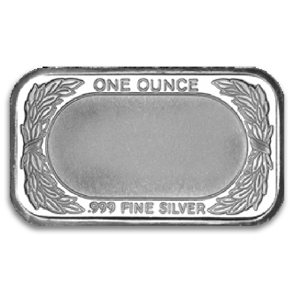 1 oz Flag Silver Bars