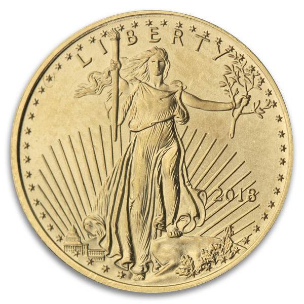 1/10 oz. American Gold Eagle Coin (BU)