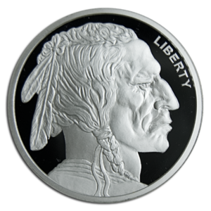 2 oz American Buffalo Silver Round Coin (Types/Designs Vary)