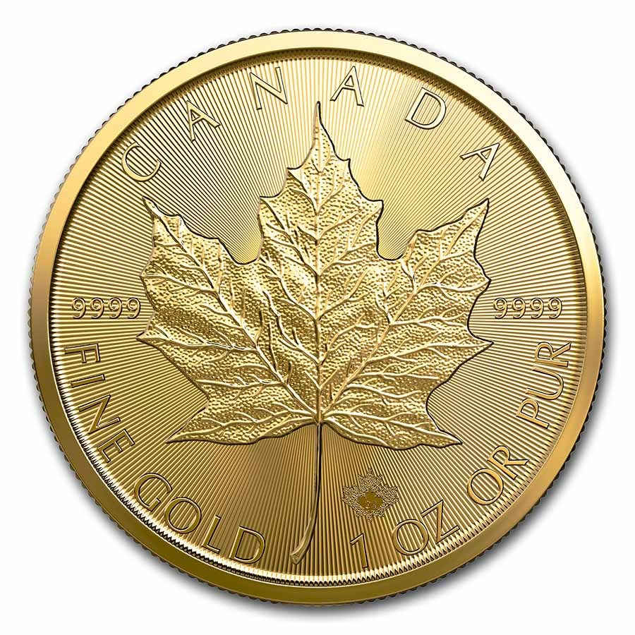 2023 1 oz. Gold Canadian Maple Leaf (BU) 2023 1 oz. Gold Canadian Maple Leaf (BU)