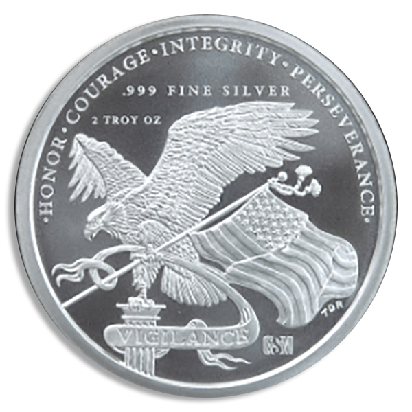 2 oz President Donald J. Trump  Silver Round Coin (BU, Types vary)