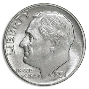 90% Silver Dimes - $1.00 Face Value