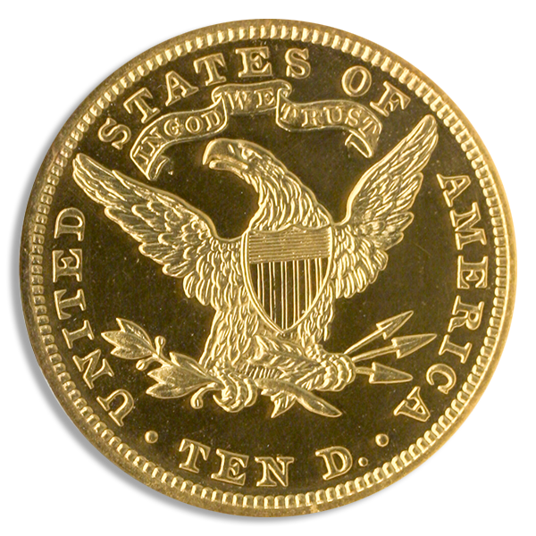 1907 $10 Liberty NGC PR65 CAC