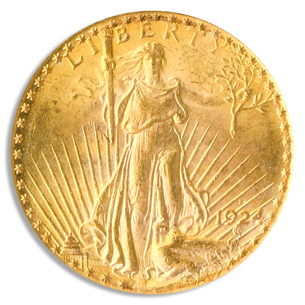 1924-S $20 Saint Gaudens PCGS MS64 CAC