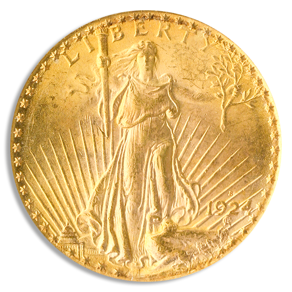 1924-S $20 Saint Gaudens PCGS MS64 CAC 1924-S $20 Saint Gaudens PCGS MS64 CAC