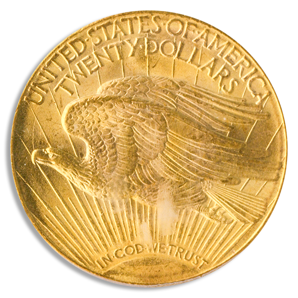 1924-S $20 Saint Gaudens PCGS MS64 CAC 1924-S $20 Saint Gaudens PCGS MS64 CAC