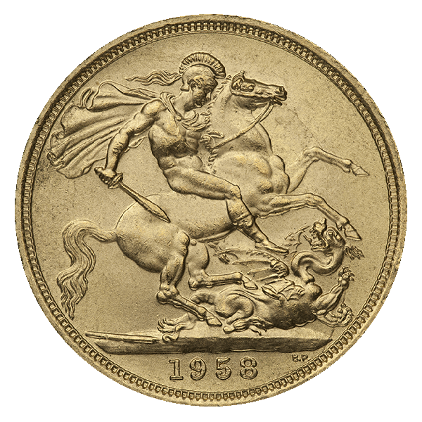 British Gold Sovereign Modern Queen