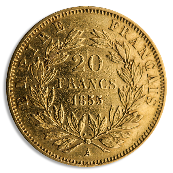 20 Franc (Dates/Types Vary)