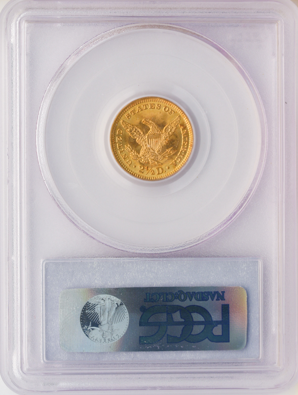 1903 $2 1/2 Liberty PCGS MS66 CAC