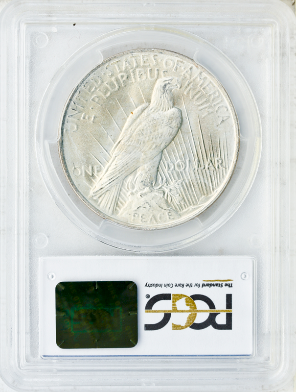1923 Peace $1 PCGS MS66 CAC 1923 Peace $1 PCGS MS66 CAC