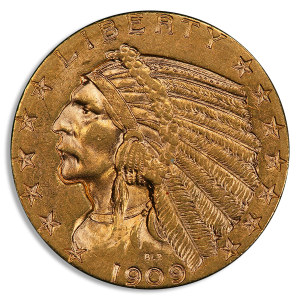$5 Indian VF (Dates/Types Vary)