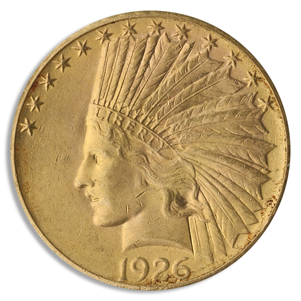 $10 Indian XF (Dates/Types Vary)