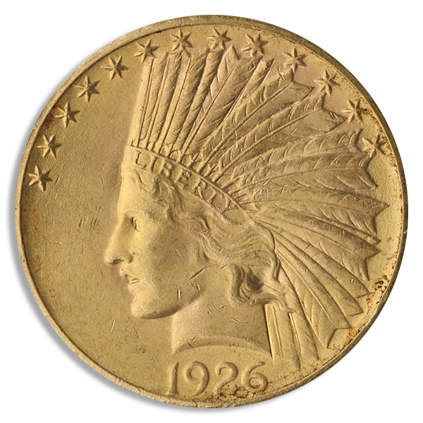 $10 Indian XF (Dates/Types Vary)