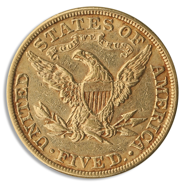 $5 Liberty VF (Dates/Types Vary)