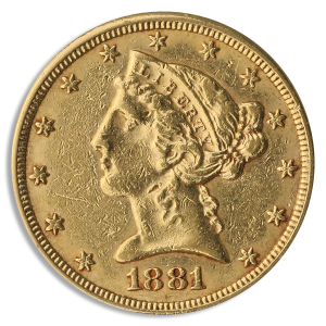 $5 Liberty XF (Dates/Types Vary)