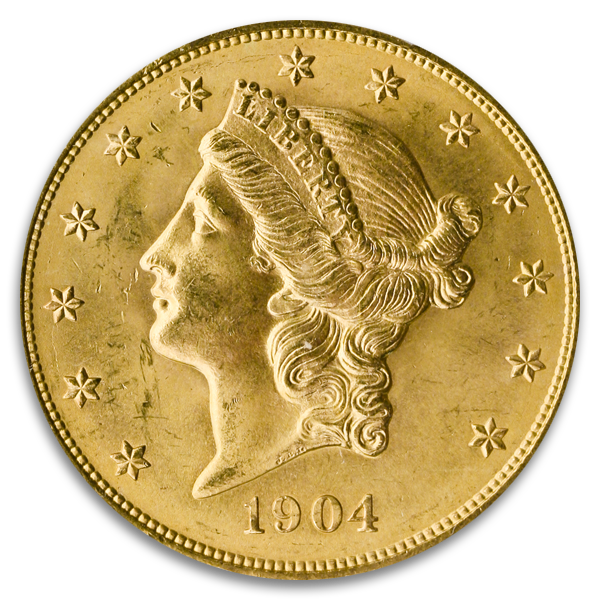 $20 Liberty VF (Dates/Types Vary)