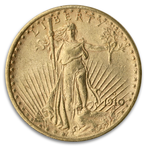 $20 Saint Gaudens XF (Dates/Types Vary)