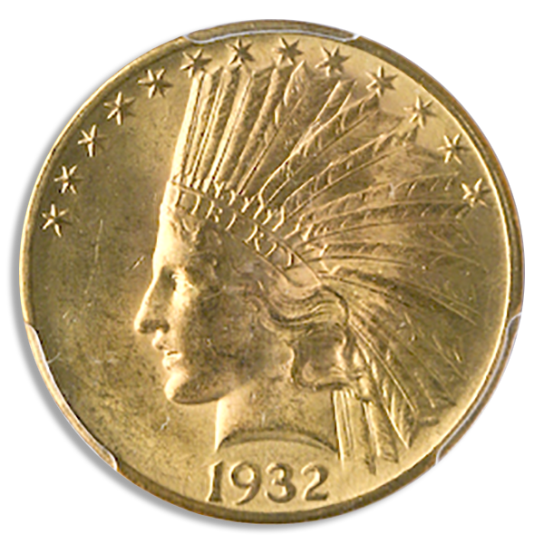 $10 Indian Certified MS61 (Dates/Types Vary)