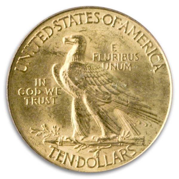 $10 Indian Certified MS63 (Dates/Types Vary)