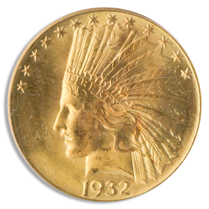 $10 Indian PCGS MS65
