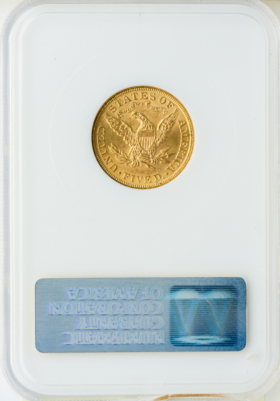 $5 Liberty Certified MS62 (Dates/Types Vary) $5 Liberty Certified MS62 (Dates/Types Vary)