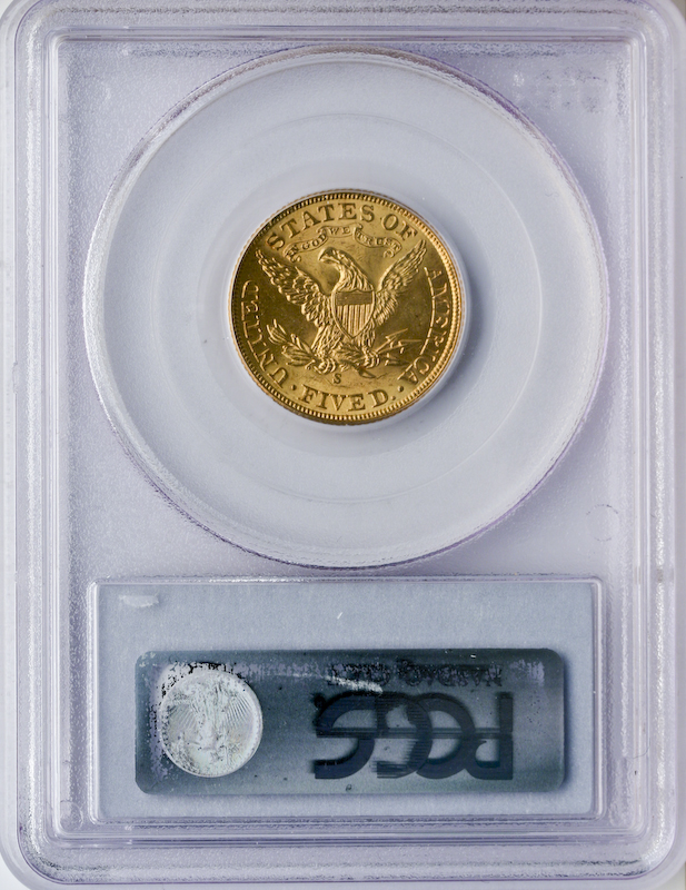 $5 Liberty Certified MS64 CAC (Dates/Types Vary)