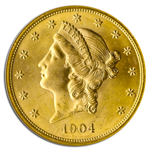 $20 Liberty Certified MS65 (Dates/Types Vary)