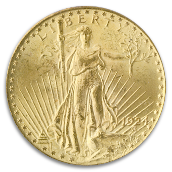 $20 Saint Gaudens Certified MS64 (Dates/Types Vary)