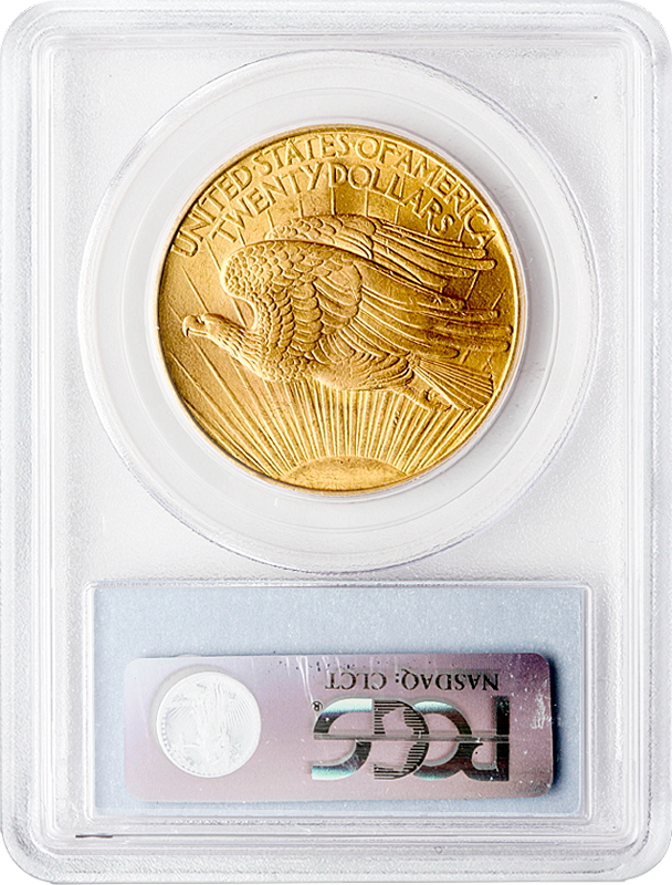 $20 Saint Gaudens No Motto Certified MS64 (Dates/Types Vary)