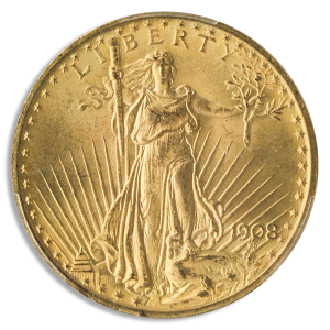 $20 St. Gaudens Certified MS64 CAC (Dates/Types Vary)