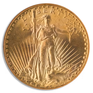 $20 Saint Gaudens Certified MS65 CAC